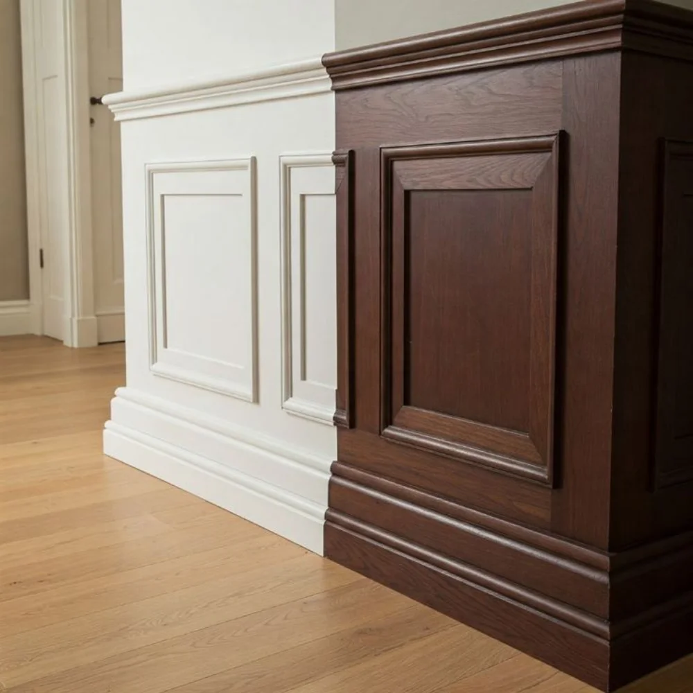 wooden skirting designs